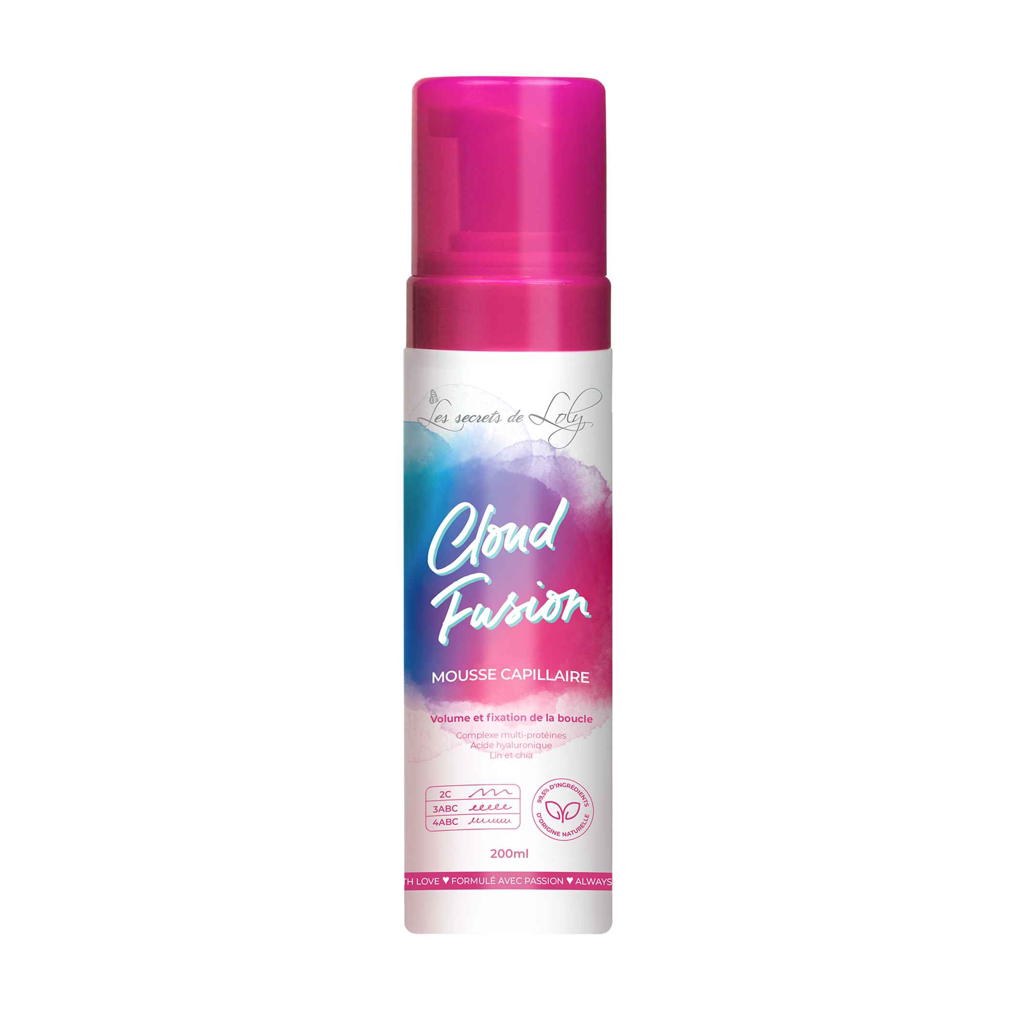Mousse capillaire Cloud Fusion