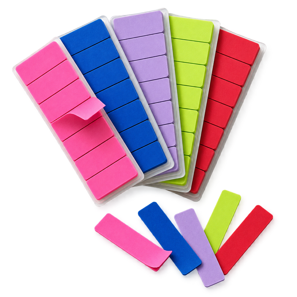 Assortiment de marque-pages adhésifs colorés
